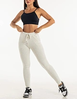 white joggers